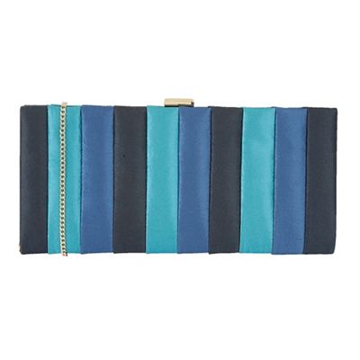Blue 'Uliva' matching clutch bag